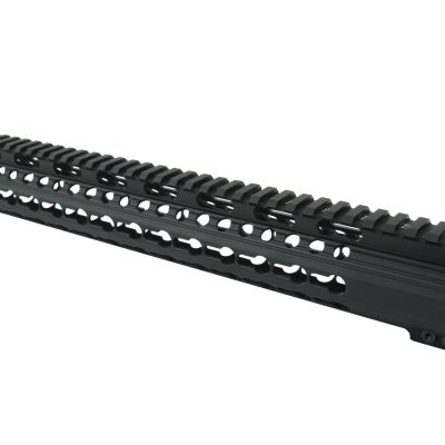 16.5" Inch 5.56 Ultra Slim KeyMod Free Float Handguard Clam On