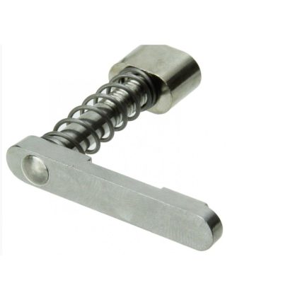 Mil-Spec Stainless Mag Catch w/Spring Nickel Button Kit 5.56/223/308