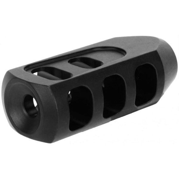 .223/5.56 1/2″ x 28″ Thread Tanker Style Steel Muzzle Brake – Rockfire ...