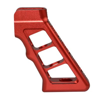 AR Skeletonized Pistol Grip - Red