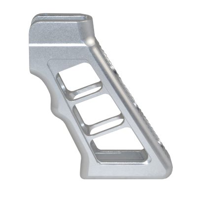 AR Skeletonized Pistol Grip - Silver