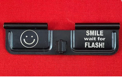 Laser Engraved Ejection Port - Smile