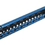 UTG PRO® M-LOK® AR-15 15" Ultra Slim Rail, Black & Blue 2-Tone