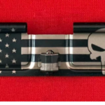 Laser Engraved Ejection Port - Big Flag with Punisher
