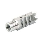 .223/5.56 12"X28 Shark Style Muzzle Brake Stainless