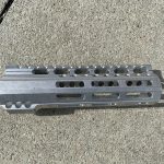 AR-15 7 Inch M-Lok Handguard Raw Aluminum