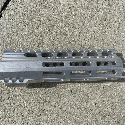 AR-15 7 Inch M-Lok Handguard Raw Aluminum