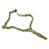 Single Point Double Bungee Rifle Sling  FDE