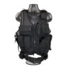 Cross Draw Tactical Multi Function Vest, Black