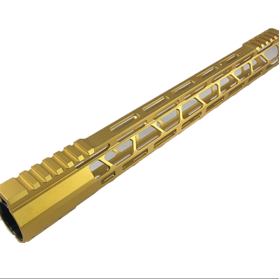 AR-15 Gold 15"Free Float M-LOK Handguard