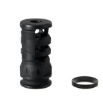 UTG PRO® AR-15 Stubby Muzzle Brake, .223/5.56, 1/2"X28 1.75" Length