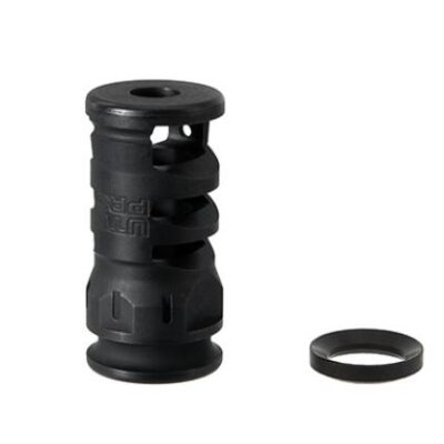 UTG PRO® AR-15 Stubby Muzzle Brake, .223/5.56, 1/2"X28 1.75" Length
