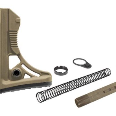 UTG PRO® AR-15 Ops Ready S3 Mil-Spec Stock Kit, FDE
