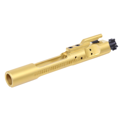GunTEC AR-15 Bolt Carrier Group Mil-Spec BCG (Gold Titanium Nitride Finish)