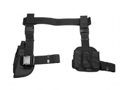 Drop Leg Holster & Mag Pouch X4