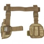 Drop Leg Holster & Mag Pouch X4 - Tan