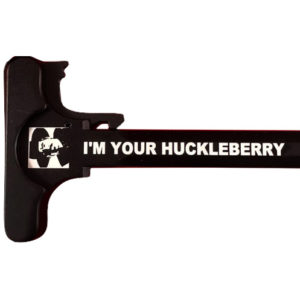 AR-15 Laser Engraved Charging Handle – I'm Your Huckleberry