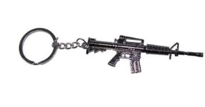 Miniature AR-15 Keychain