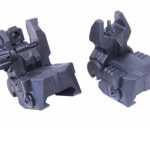 Guntech AR-15 Tactical Polymer Spring Assisted Folding Sights