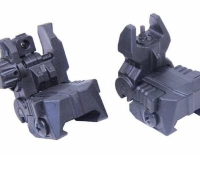 Guntech AR-15 Tactical Polymer Spring Assisted Folding Sights