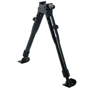 UTG® Shooter's Bipod, Steel Feet, 8.2"-10.3" Center Height
