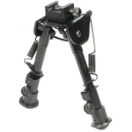 UTG® Tactical OP Bipod, Rubber Feet, 6.1"-7.9" Center Height