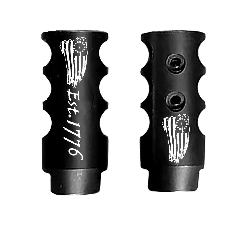 Competition 1/2x28 1/2-28 TPI Thread Skeleton Muzzle Brake