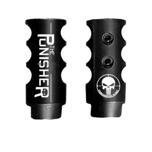 .223/5.56/.22LR Competition Muzzle Brake 1/2×28 Pitch Engraved