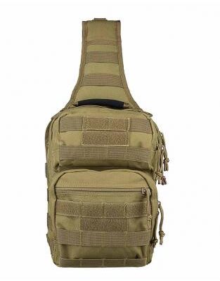 Shoulder Sling Utility Bag - Tan