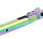 AR 9MM CAL BOLT CARRIER GROUP MIL-SPEC BCG (RAINBOW PVD COATED)