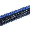 UTG PRO® KeyMod AR-15 15″ Super Slim Rail, Black & Blue 2-Tone