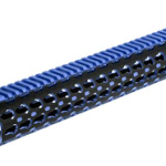 UTG PRO® Keymod AR15 15" Super Slim Rail, Black & Blue 2-Tone