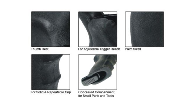 AR15 Ergonomic Pistol Grip, Black