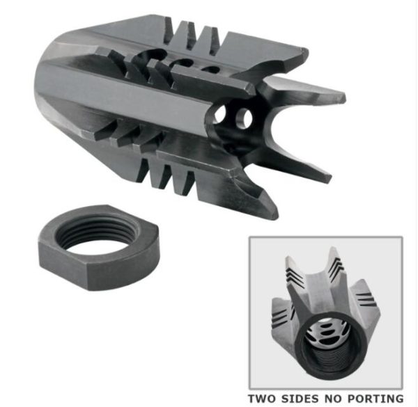 AR-15 Booster Flash Hider 1/2×28″ Thread Pitch