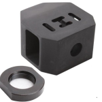 AR-15 HEX Compensator 1/2"x28 Thread Pitch