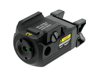 UTG Compact Pistol Laser, Green, Ambidextrous