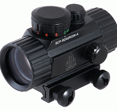 UTG® 3.8" ITA Red/Green CQB Dot Sight with Integral Mount