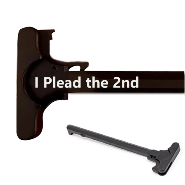 AR-15 LASER ENGRAVED CHARGING HANDLE