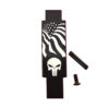 AR-15 Trigger Guard Laser Engraved – WAVING FLAG SKULL