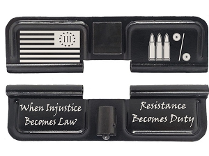 AR-15 Ejection Port Laser Engraved – When Injustice Becomes Law