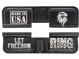 AR-15 Ejection Port Laser Engraved – Let Freedom Ring