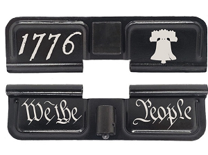 Mil-Spec ejection port cover with high-quality laser engraving on both sides