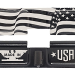 Mil-Spec ejection port cover with high-quality laser engraving on both sides