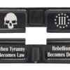 AR-15 Ejection Port Laser Engraved – WHEN TYRANNY BECOMES LAW