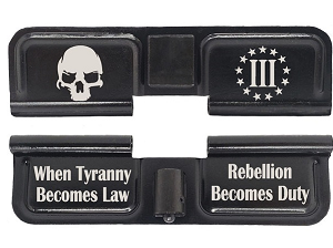 AR-15 Ejection Port Laser Engraved – When Tyranny Becomes Law