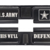 AR-15 Ejection Port Laser Engraved – US ARMY