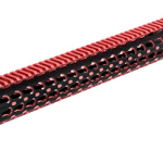 UTG PRO® Keymod AR15 15" Super Slim Rail, Black & Red 2-Tone