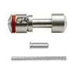 PUSH BUTTON SAFETY FOR 223/308 WITH PIN AND SPRING, STAINLESS STEEL