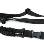 ONE POINT BUNGEE RIFLE SLING/BLK -Valentine's Day Free Gift