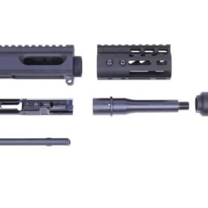 AR-15 9MM CAL COMPLETE UPPER KIT (4″ ULTRALIGHT M-LOK HANDGUARD)